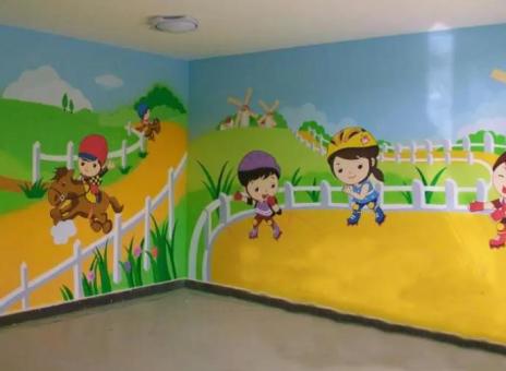 个旧幼儿园墙体彩绘制作流程及注意事项